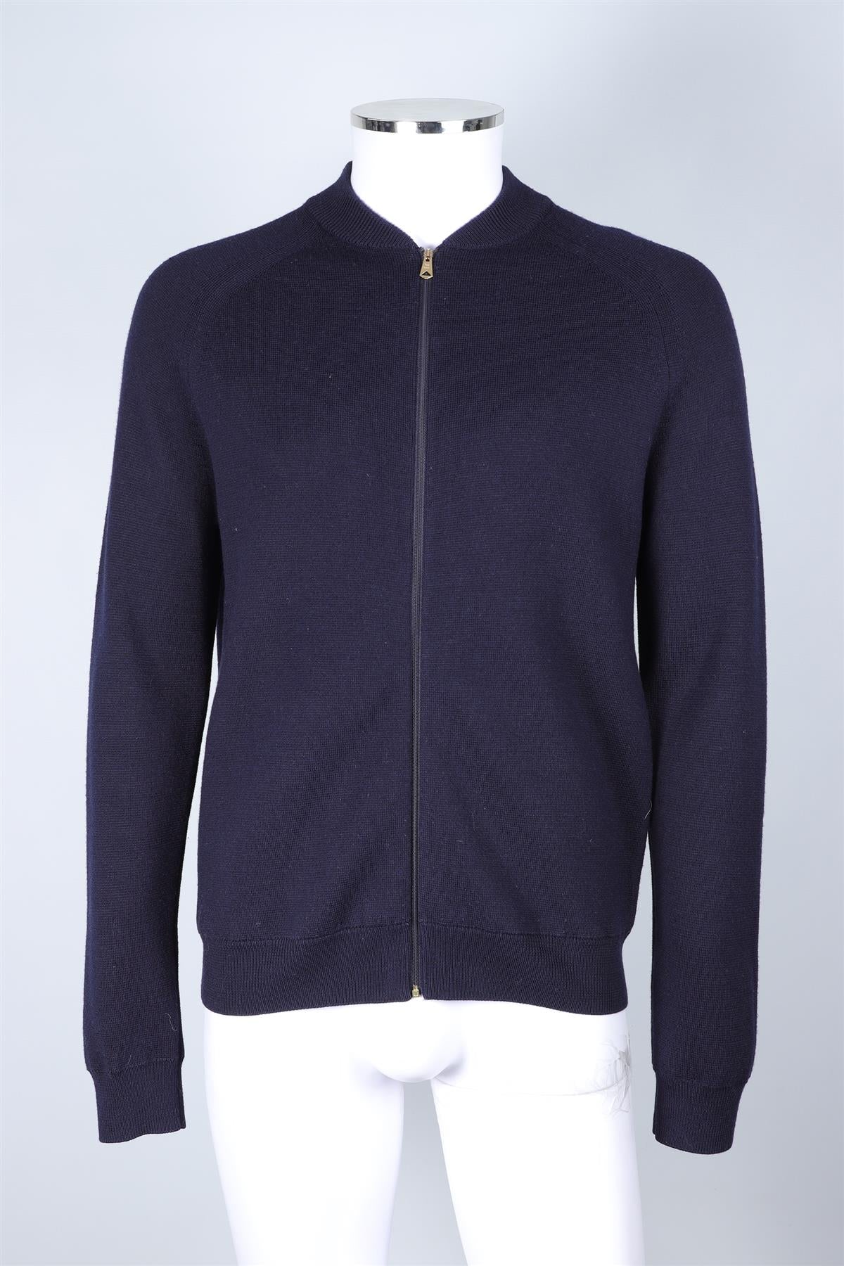 PAUL SMITH NAVY MEN'S WOOL CARDIGAN SMALL - Image 2
