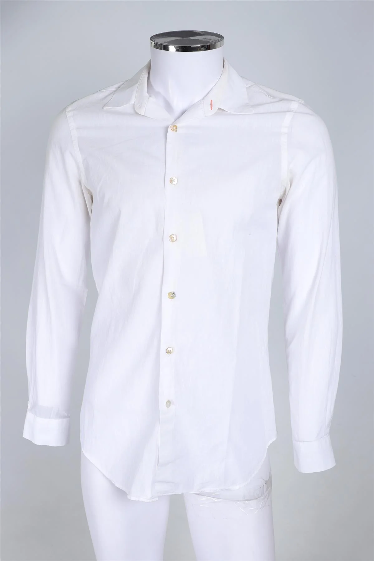 PAUL SMITH WHITE MEN'S LINEN SHIRT SMALL - Image 2