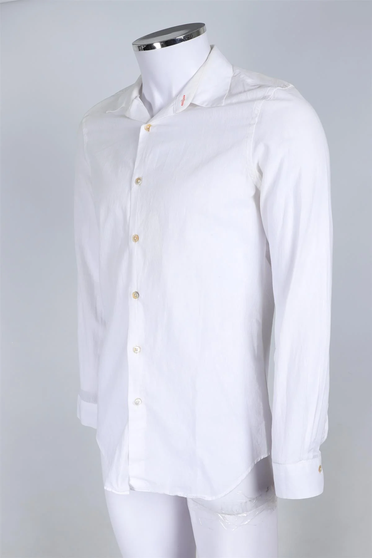 PAUL SMITH WHITE MEN'S LINEN SHIRT SMALL - Image 3