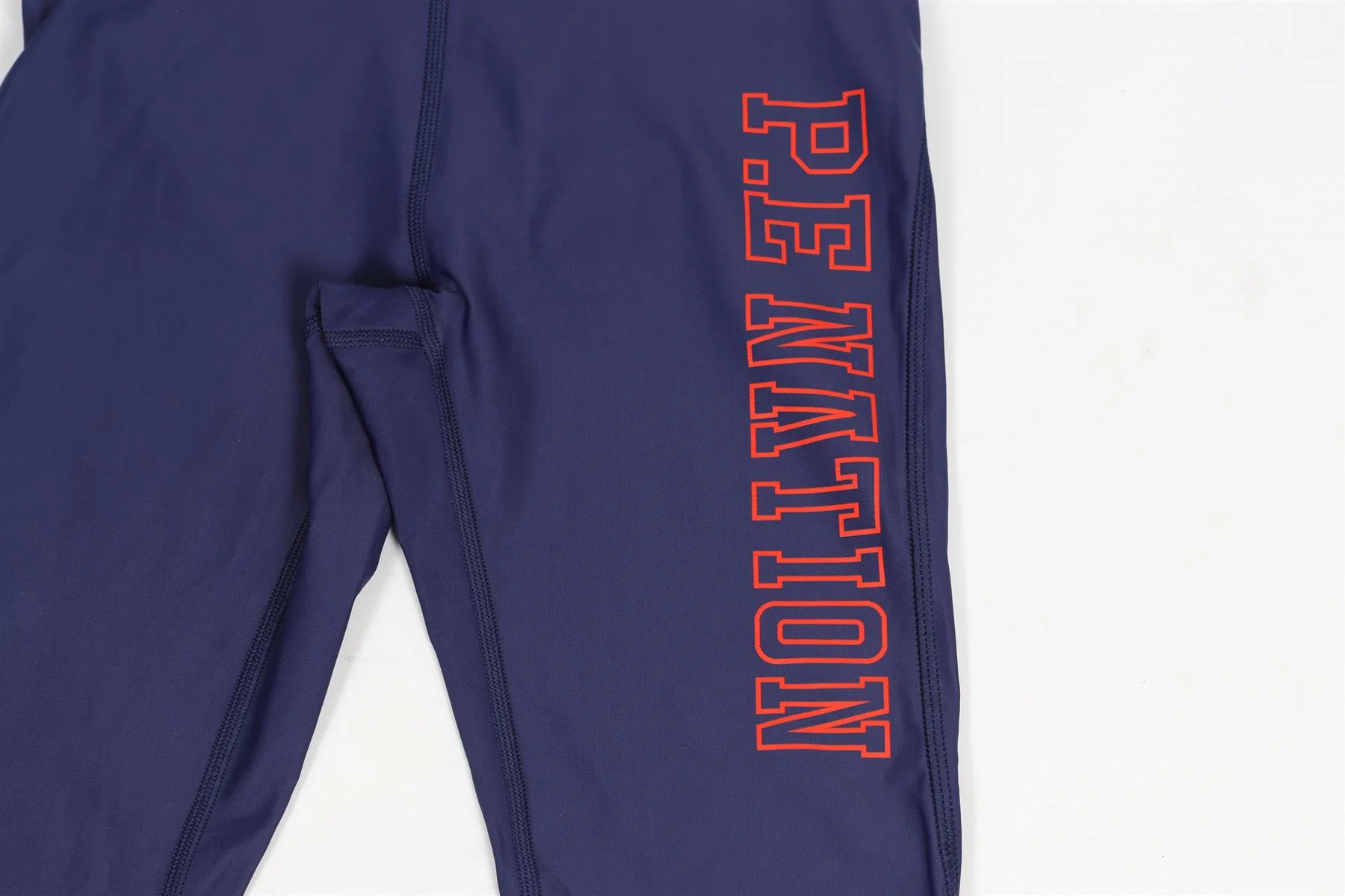 PE NATION NAVY JERSEY LEGGINGS MEDIUM - Image 4