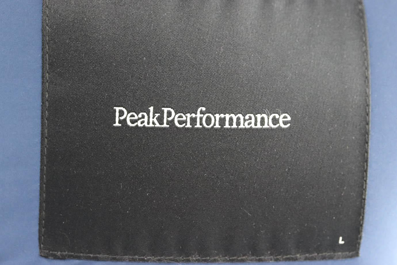 PEAK PERFORMANCE HOODED QUILTED SHELL DOWN JACKET LARGE - Image 6