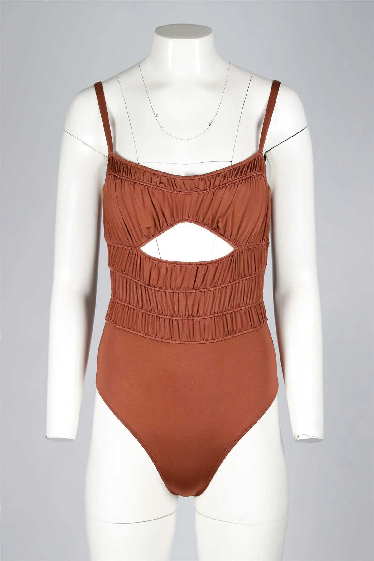 PEONY BROWN SWIMSUIT LARGE - Image 2
