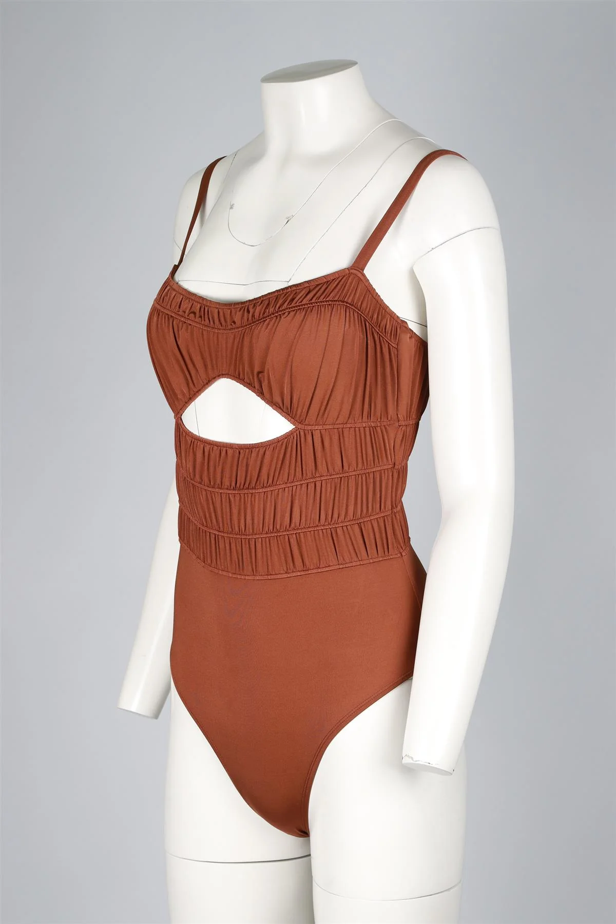 PEONY BROWN SWIMSUIT LARGE - Image 3