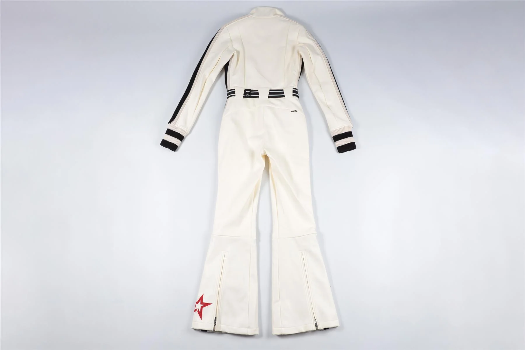 PERFECT MOMENT IVORY FAUX LEATHER SKI SUIT SMALL - Image 4