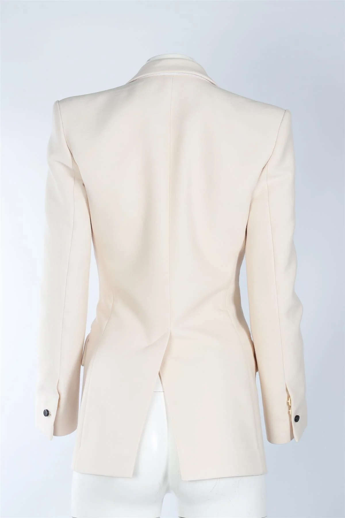 PETAR PETROV CREAM WOOL BLAZER FR 34 UK 6 - Image 4