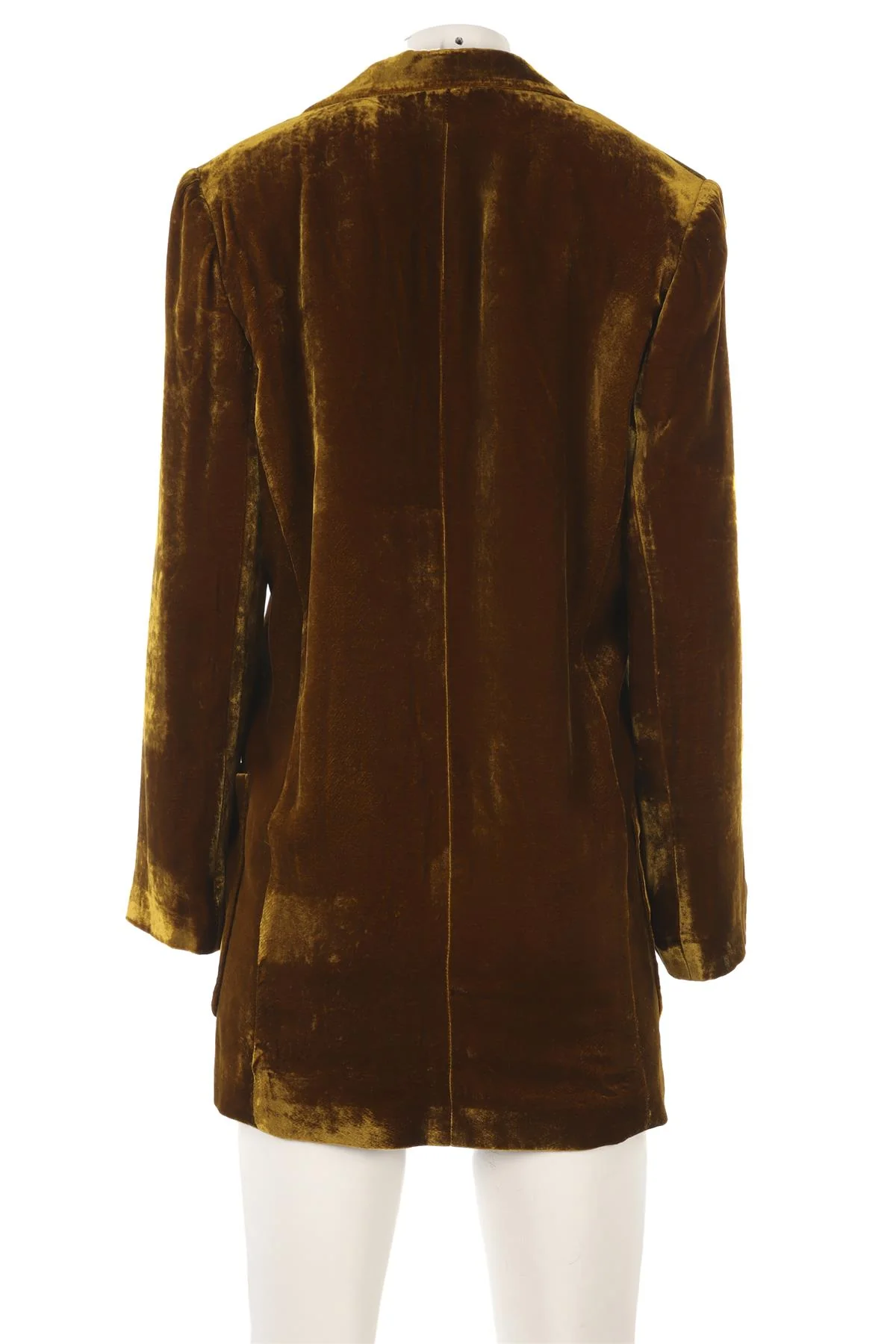 PETAR PETROV GOLD VELVET BLAZER FR 40 UK 12 - Image 4