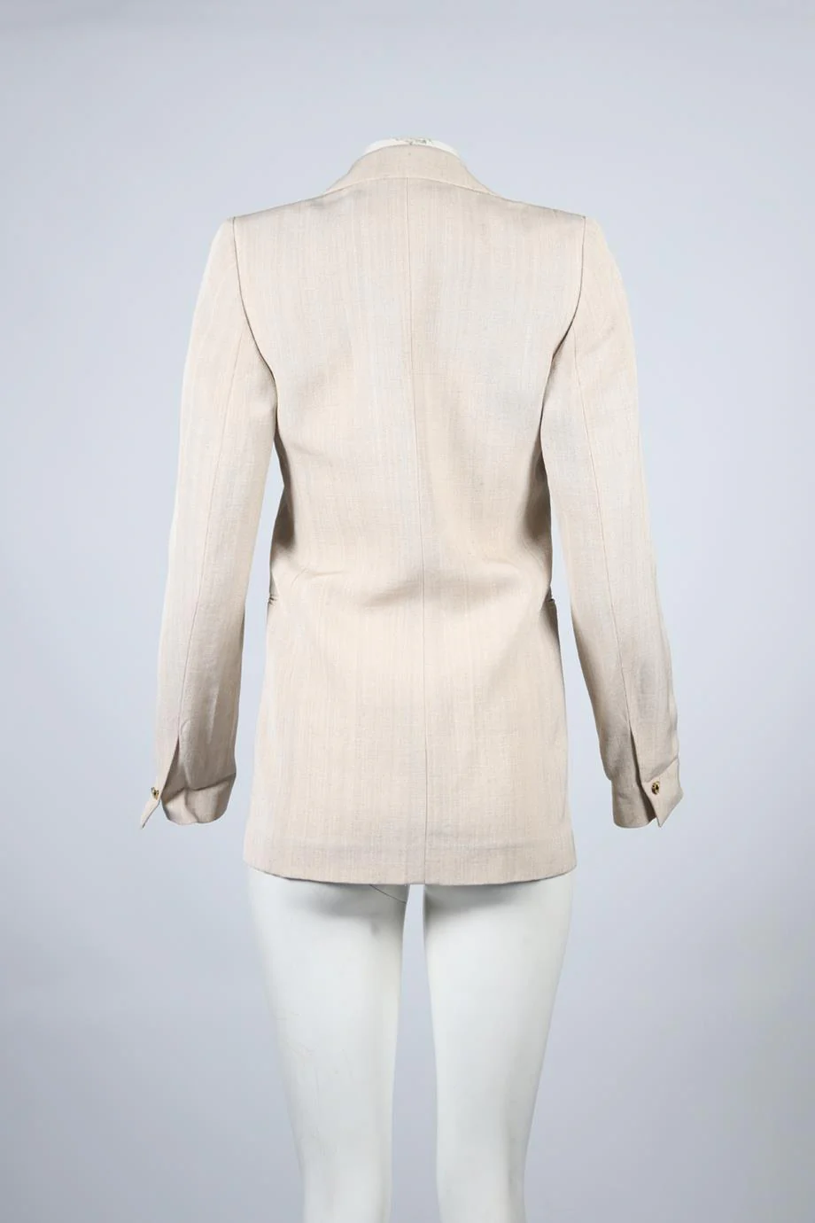 PETAR PETROV LINEN BLEND BLAZER FR 34 UK 6 - Image 4