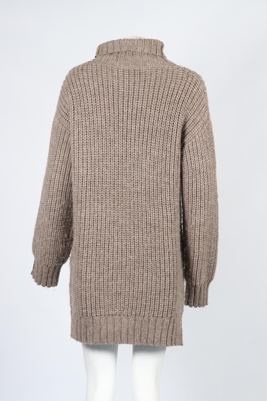 PETER DO WOOL TURTLENECK SWEATER SMALL - Image 4