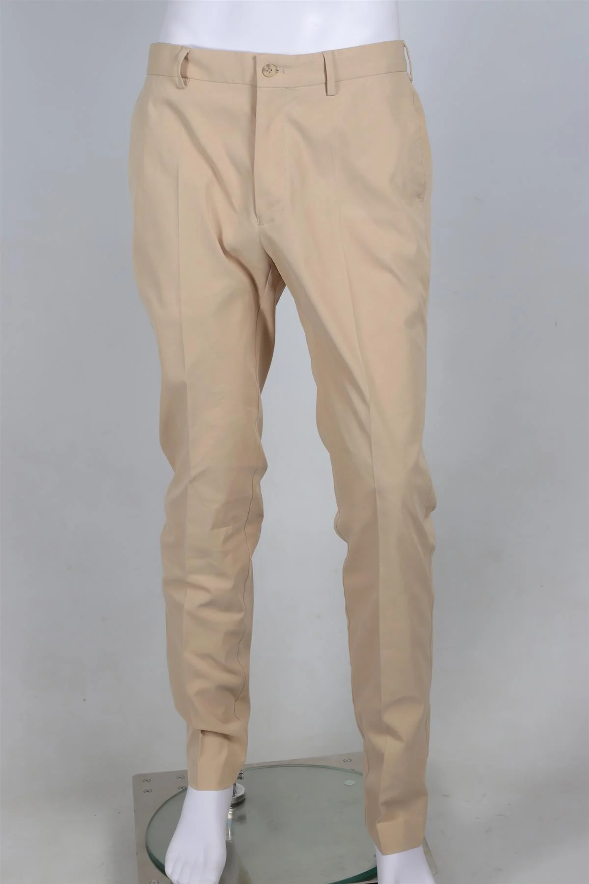 PETER MILLAR BEIGE MEN'S WOVEN STRAIGHT LEG PANTS UK/US WAIST 32 - Image 2