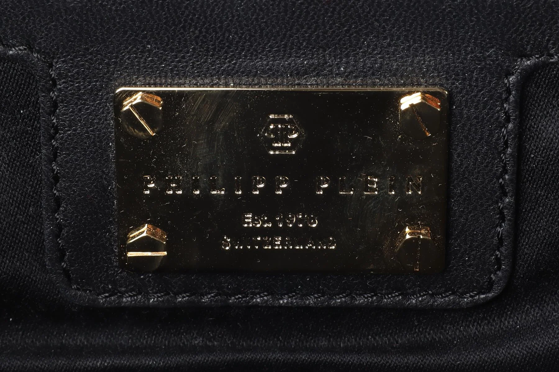 PHILIPP PLEIN BLACK PYTHON CLUTCH - Image 8