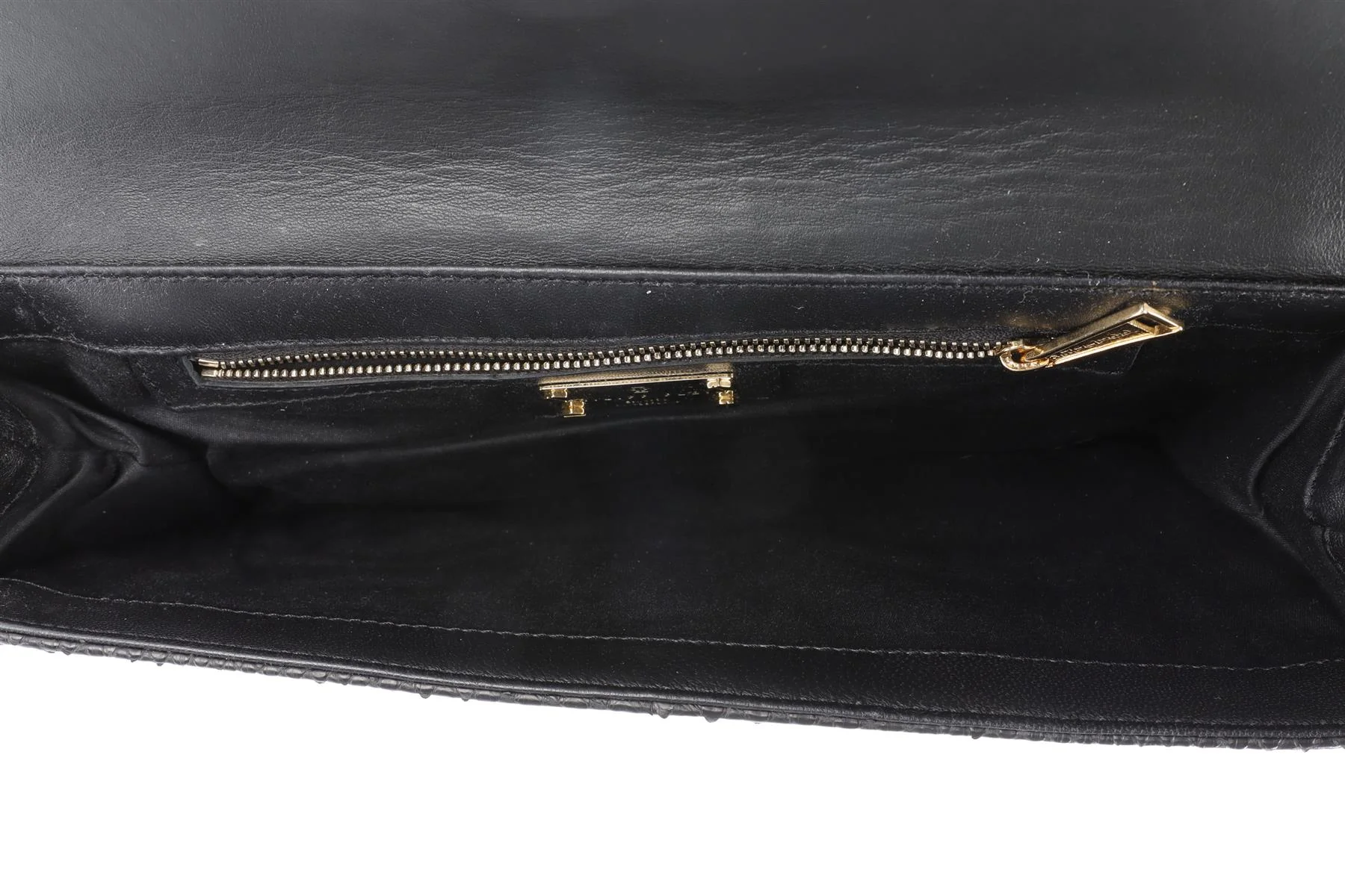 PHILIPP PLEIN BLACK PYTHON CLUTCH - Image 9