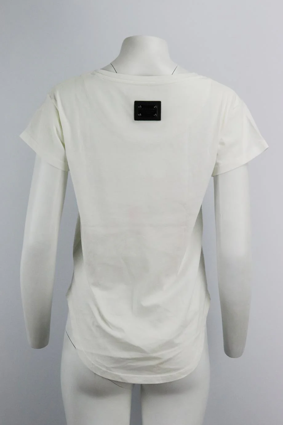 PHILIPP PLEIN EMBELLISHED COTTON JERSEY T-SHIRT XSMALL - Image 4