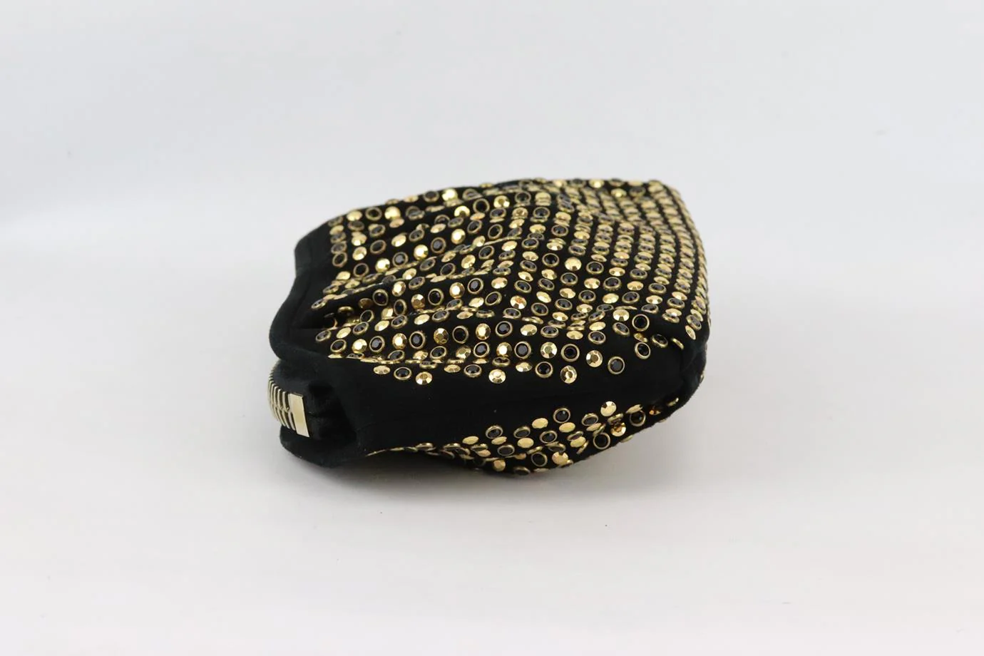 PHILIPP PLEIN EMBELLISHED SUEDE CLUTCH - Image 4