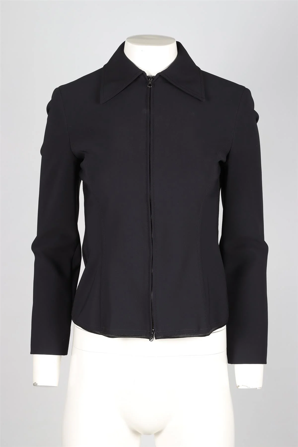 PHILOSOPHY DI ALBERTA FERRETTI BLACK JACKET IT 40 UK 8 - Image 2