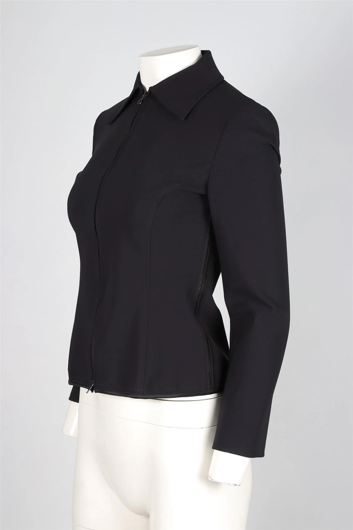 PHILOSOPHY DI ALBERTA FERRETTI BLACK JACKET IT 40 UK 8 - Image 3