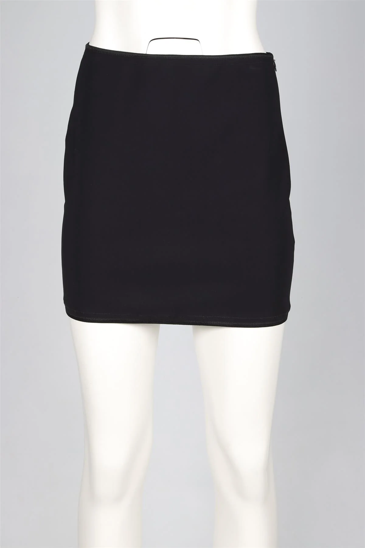 PHILOSOPHY DI ALBERTA FERRETTI BLACK MINI SKIRT IT 40 UK 8 - Image 2