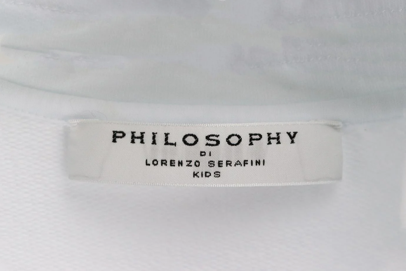 PHILOSOPHY DI LORENZO SERAFINI KIDS GIRLS COTTON TOP 8 YEARS - Image 4