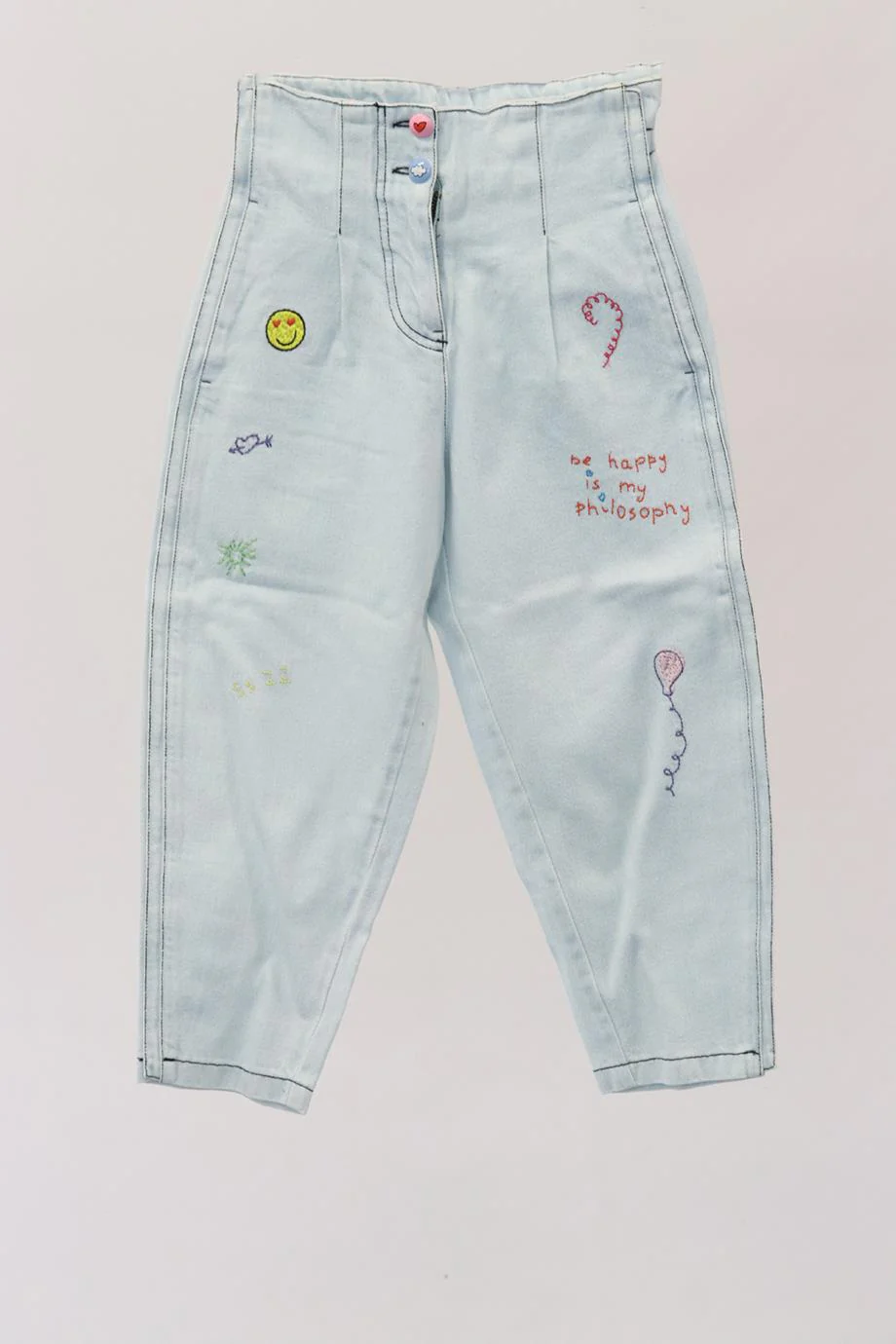 PHILOSOPHY DI LORENZO SERAFINI KIDS GIRLS JEANS 8-12 YEARS - Image 2