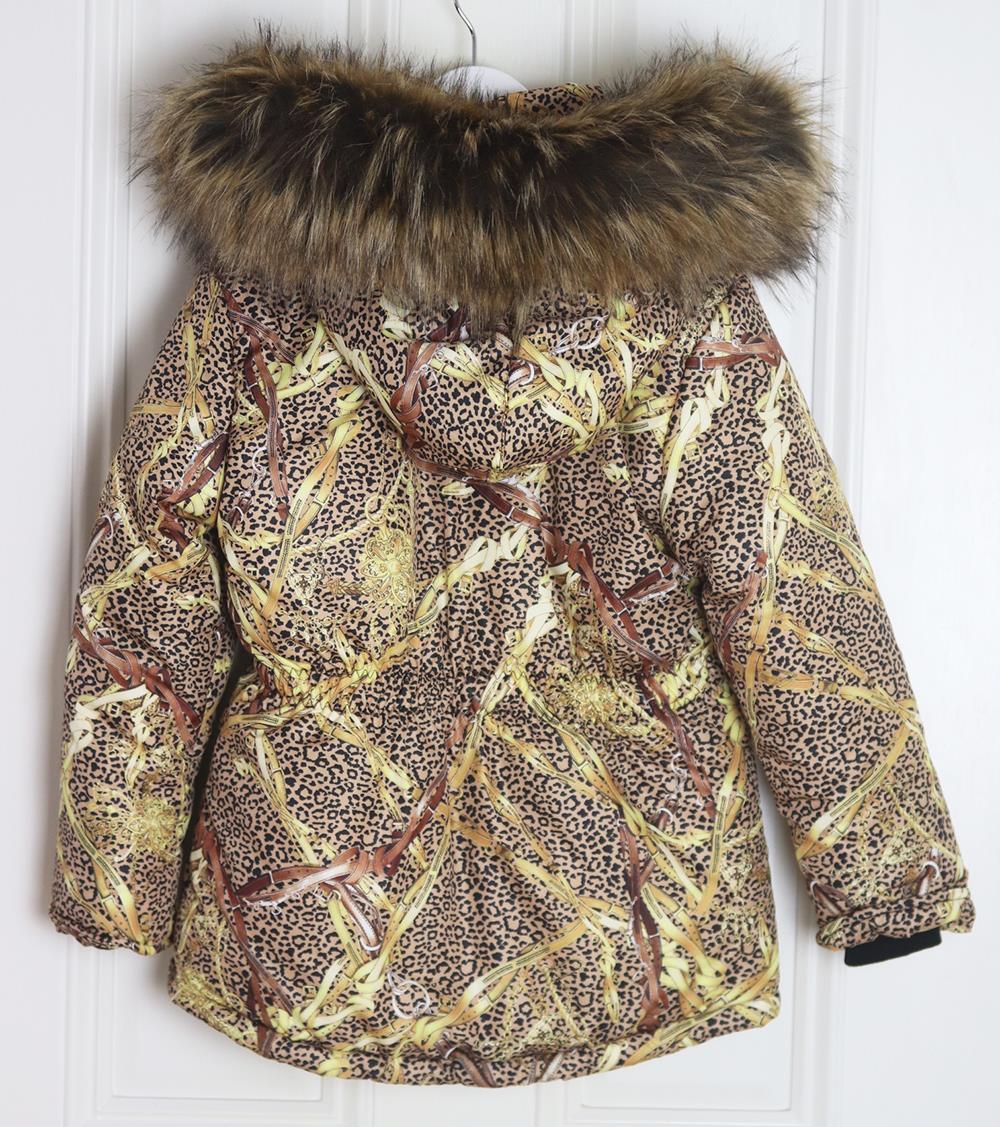 PILGUNI KIDS GIRLS PADDED PRINT SKI JACKET 7 YEARS - Image 3