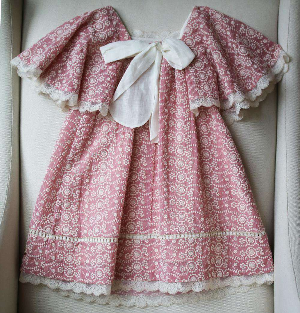 PILI CARRERA KIDS GIRLS EMBROIDERED DRESS 5 YEARS - Image 2