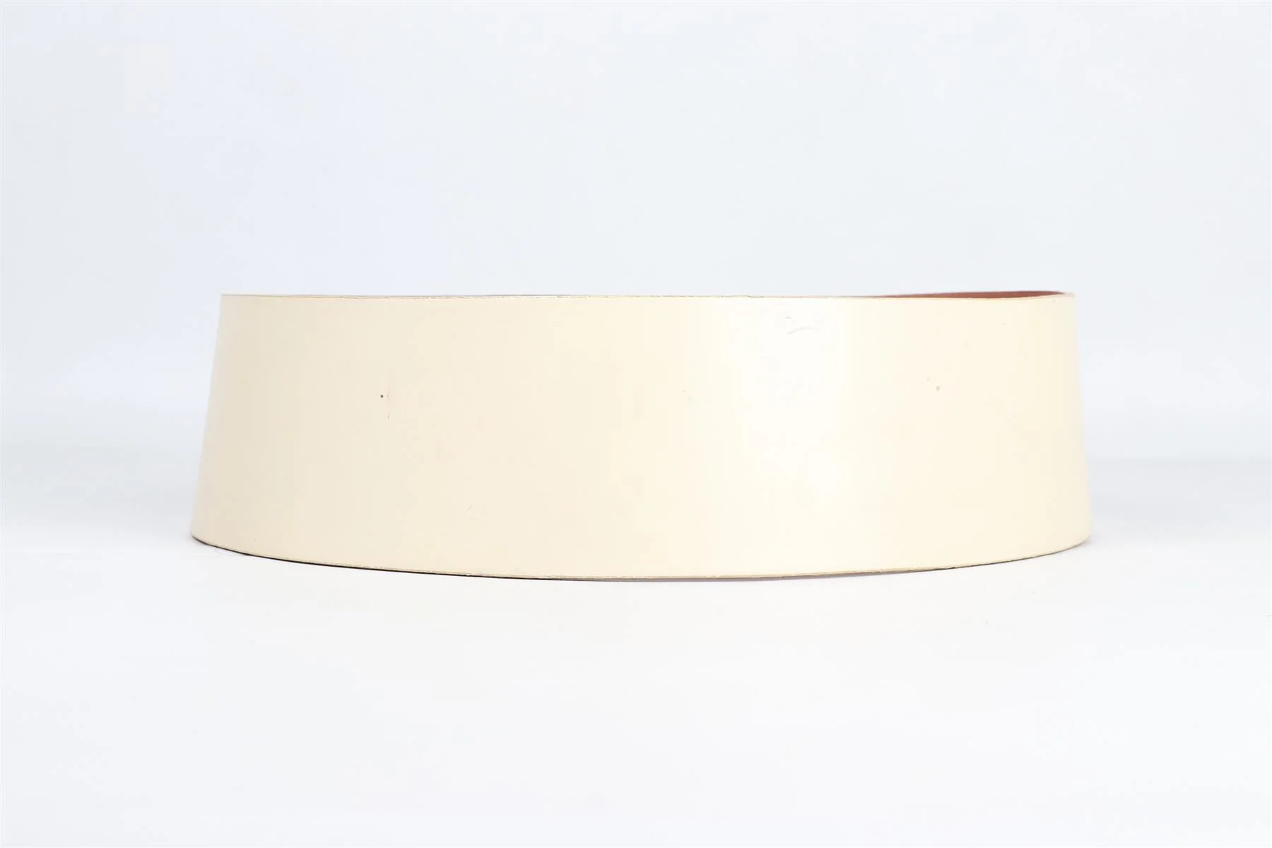 PLEIN SUD CREAM LEATHER WAIST BELT FR 38 UK 10 - Image 14