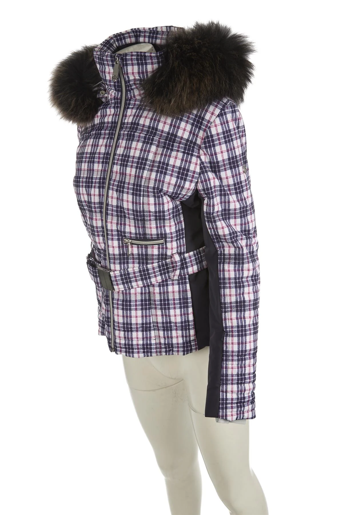 POIVE BLANC BLUE PADDED SKI JACKET MEDIUM - Image 3
