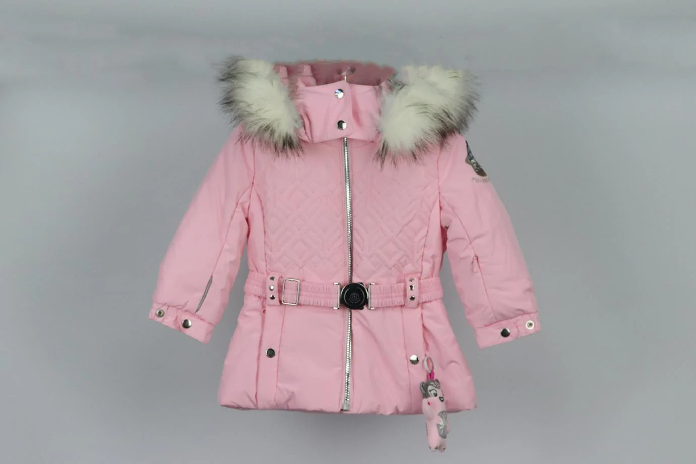 POIVRE BLANC BABY GIRLS PADDED JACKET 18 MONTHS - Image 2