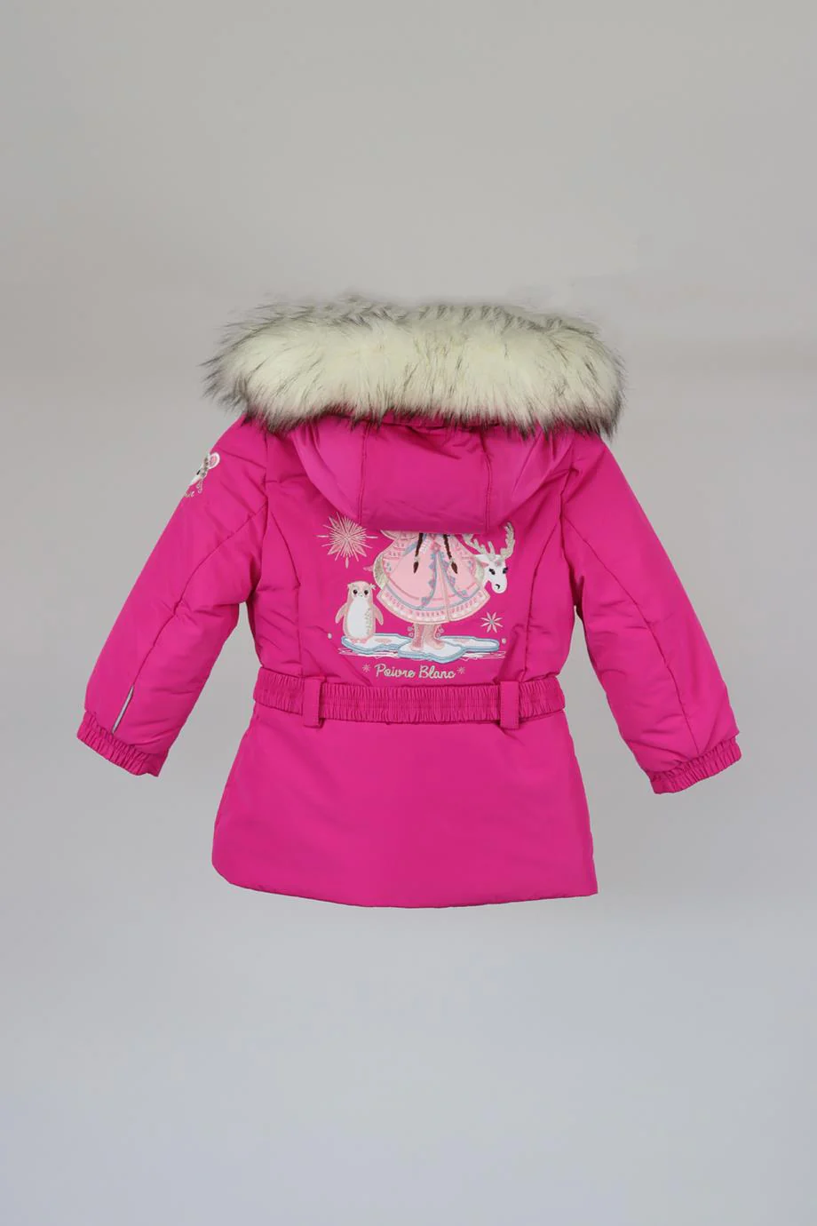 POIVRE BLANC BABY GIRLS PADDED JACKET 2 YEARS - Image 3