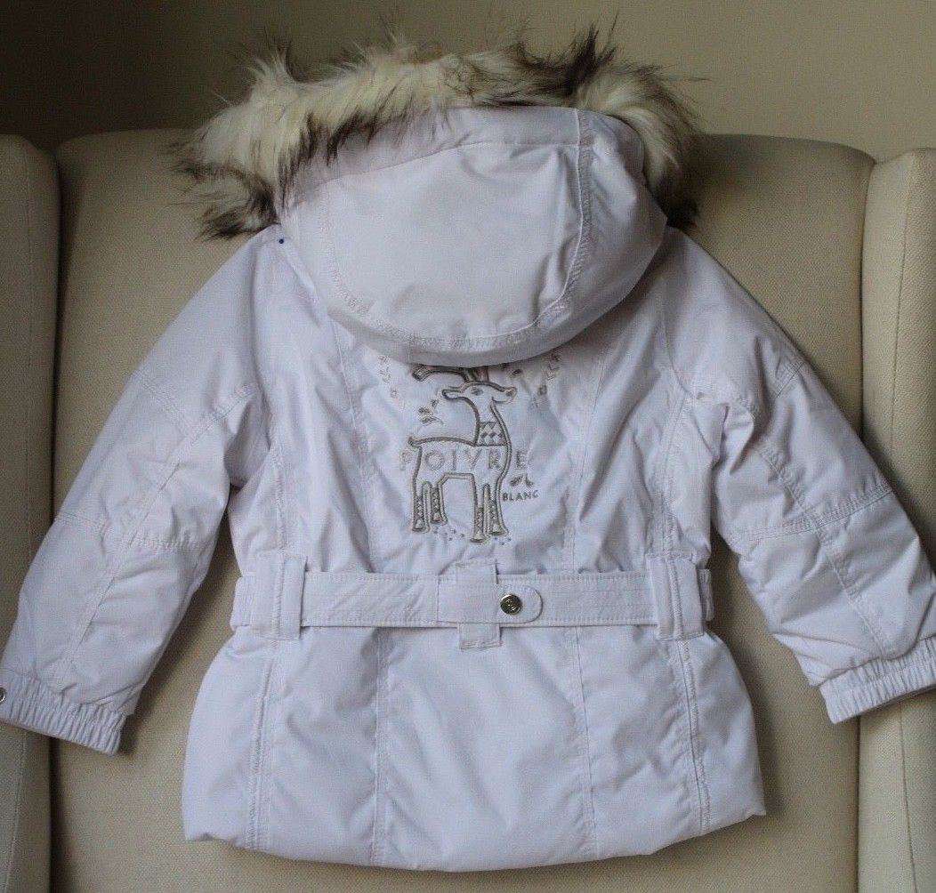 POIVRE BLANC KIDS WHITE SKI JACKET 6 YEARS - Image 4