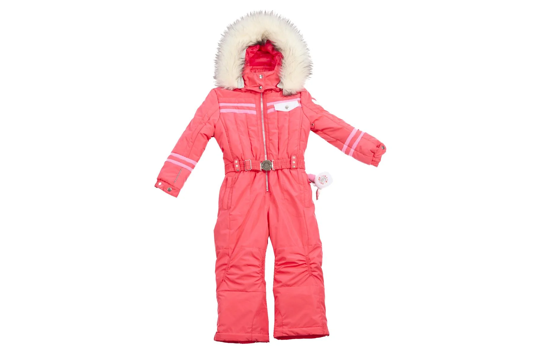 POIVRE BLANC RED KIDS GIRLS SKI SUIT 4 YEARS - Image 2