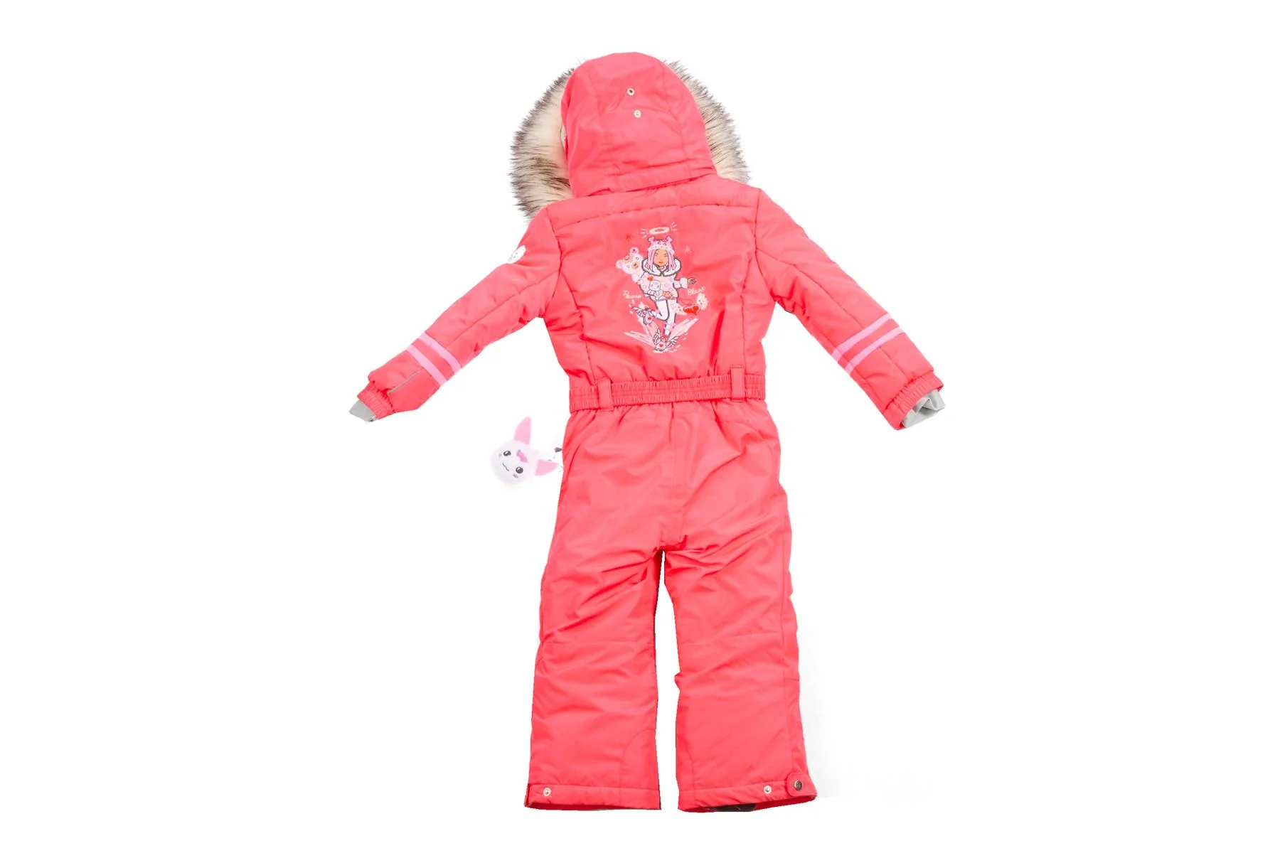POIVRE BLANC RED KIDS GIRLS SKI SUIT 4 YEARS - Image 4