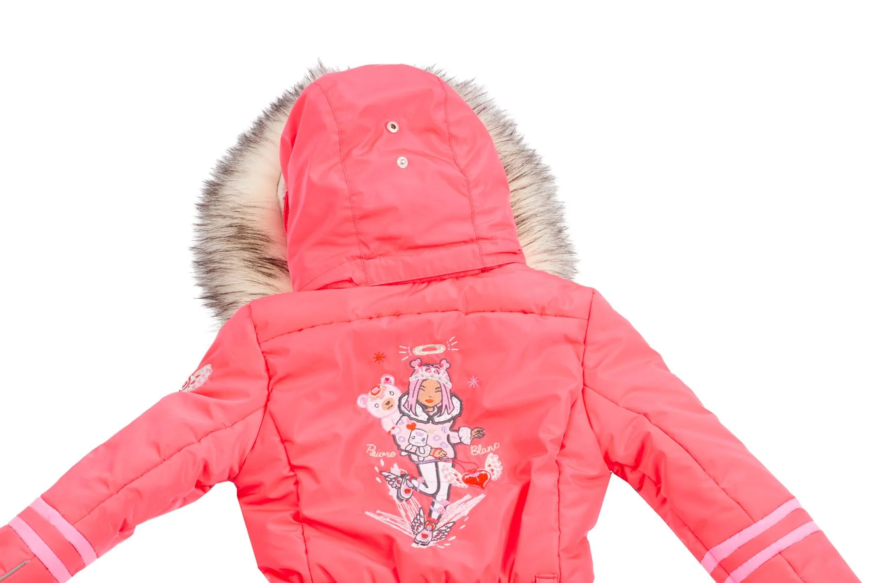 POIVRE BLANC RED KIDS GIRLS SKI SUIT 4 YEARS - Image 5