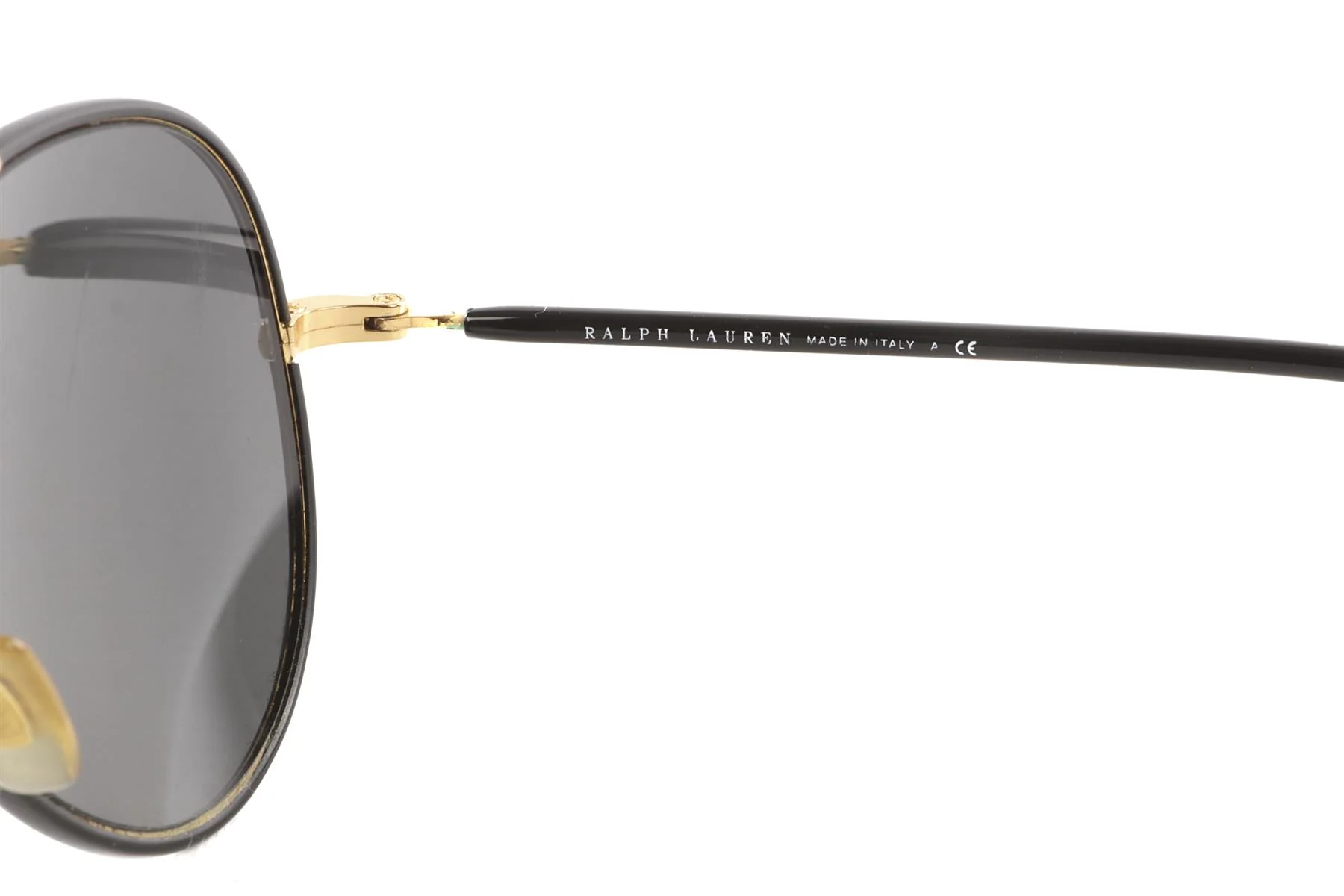 POLO RALPH LAUREN BLACK METAL SUNGLASSES - Image 7