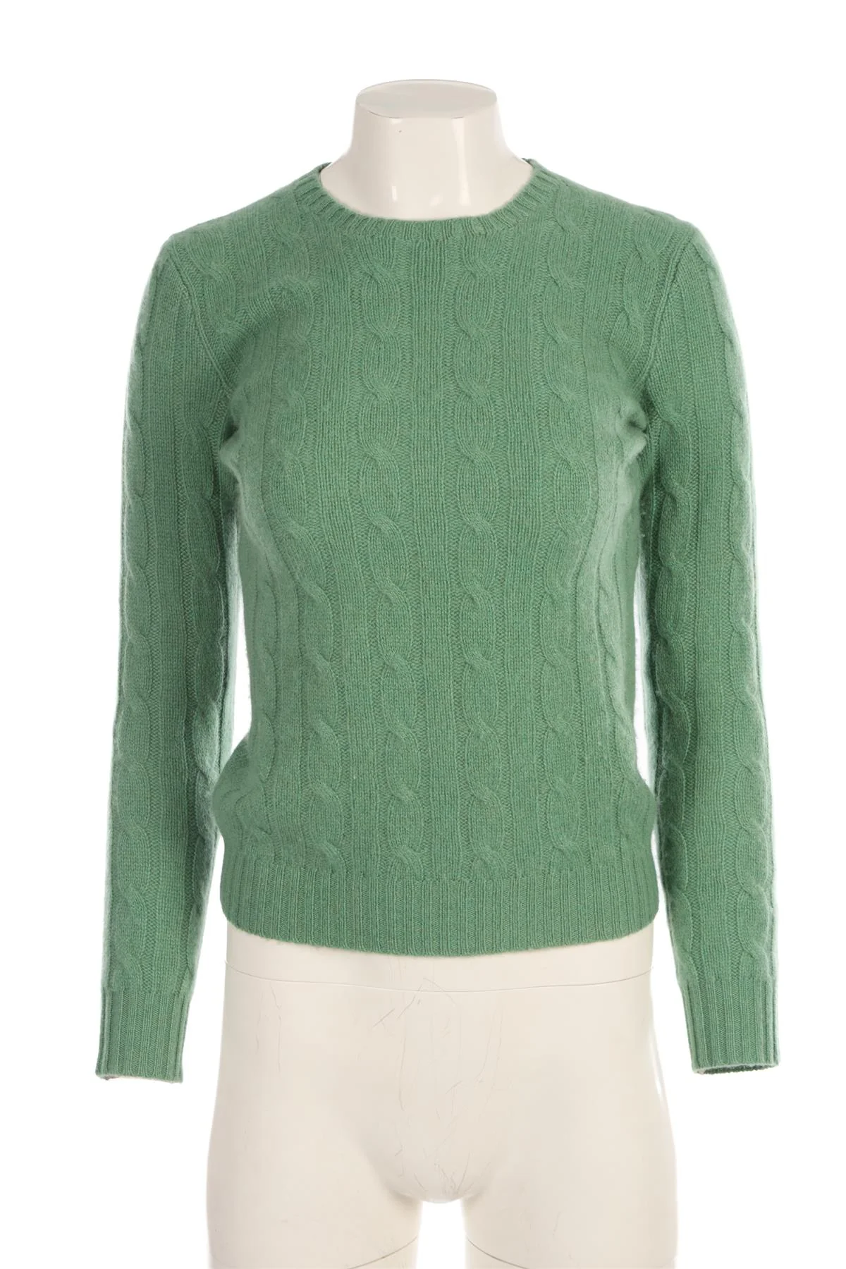 POLO RALPH LAUREN GREEN CASHMERE SWEATER XSMALL - Image 2