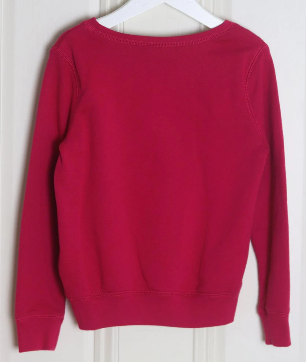 POLO RALPH LAUREN KIDS GIRLS COTTON SWEATSHIRT 6 YEARS - Image 3