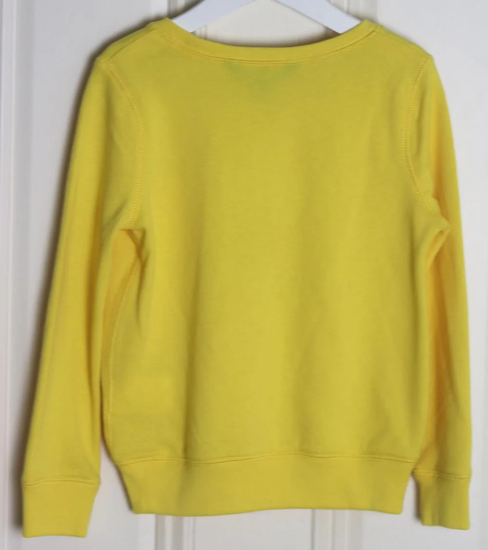 POLO RALPH LAUREN KIDS GIRLS COTTON SWEATSHIRT 6 YEARS - Image 3