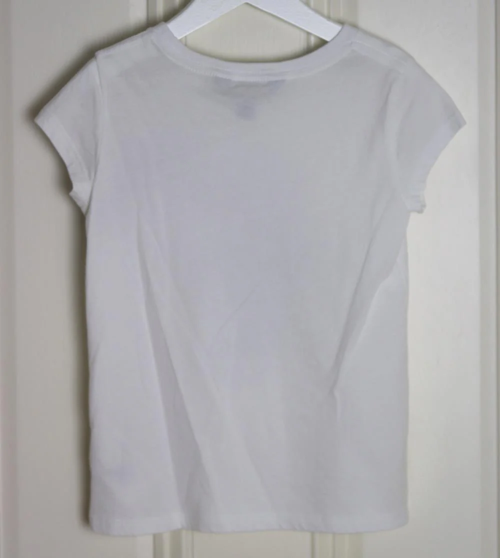 POLO RALPH LAUREN KIDS GIRLS COTTON T-SHIRT 6 YEARS - Image 3