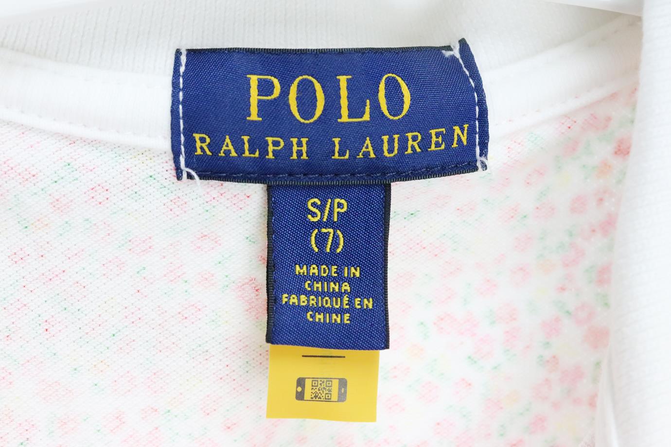 POLO RALPH LAUREN KIDS GIRLS FLORAL COTTON DRESS 7 YEARS - Image 4