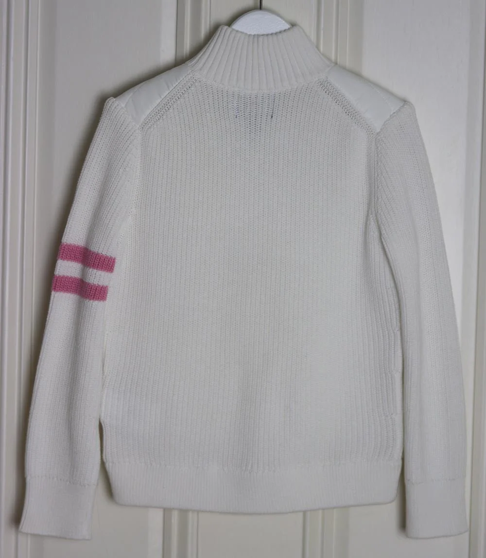 POLO RALPH LAUREN KIDS GIRLS PADDED KNITTED JACKET 6 YEARS - Image 3