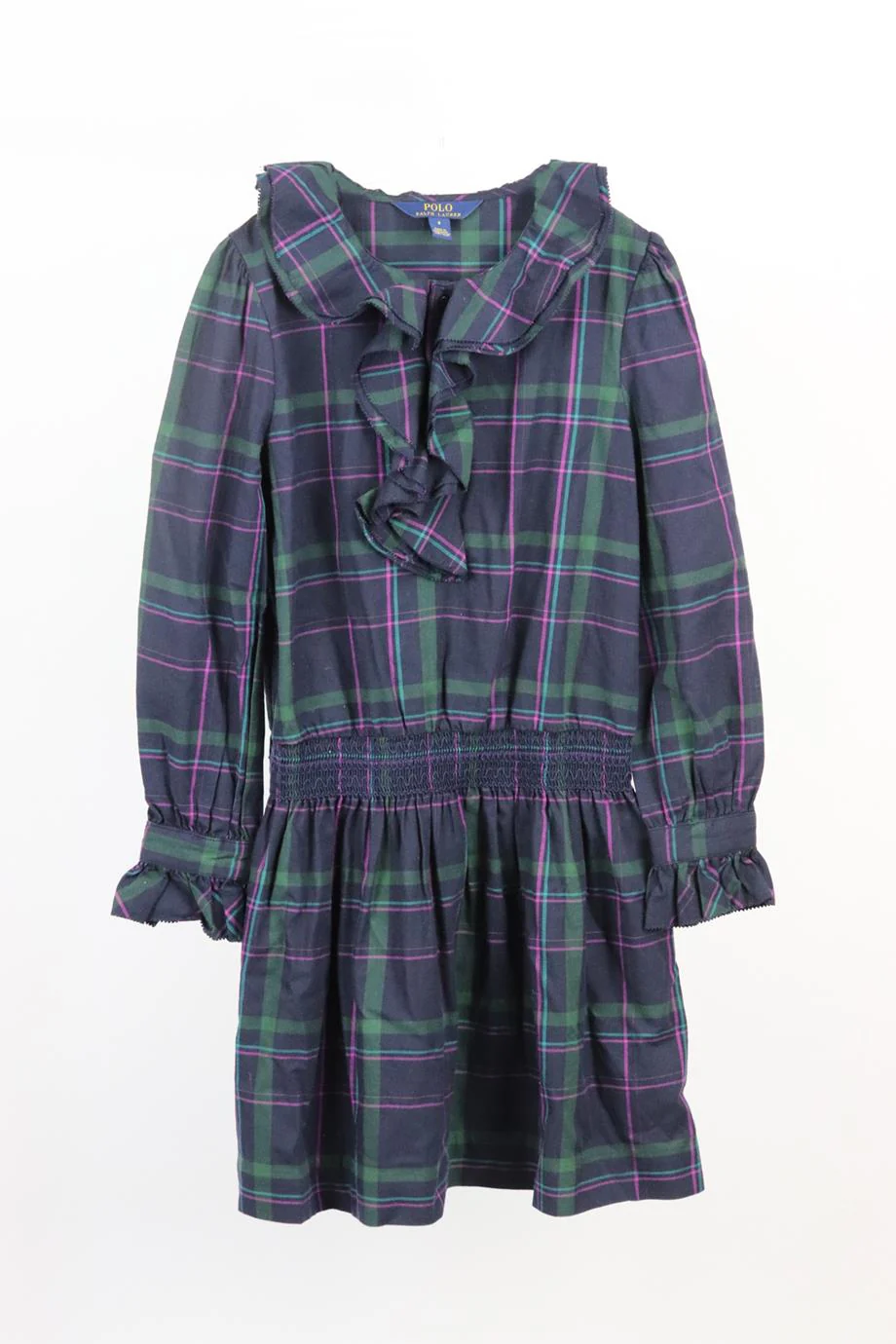 POLO RALPH LAUREN KIDS GIRLS TARTAN DRESS 8 YEARS - Image 2