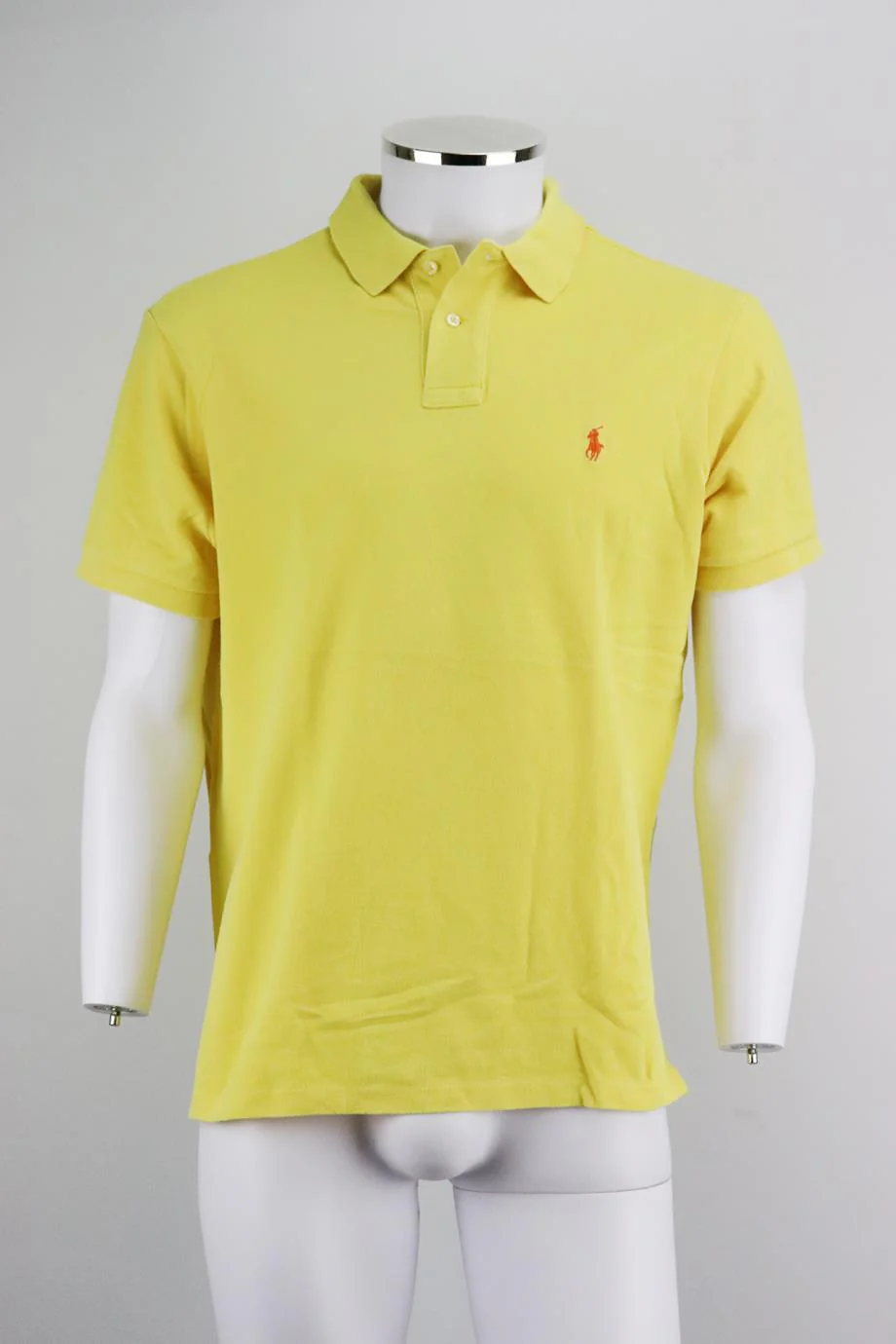 POLO RALPH LAUREN MEN'S CUSTOM FIT COTTON PIQUÉ POLO SHIRT LARGE - Image 2