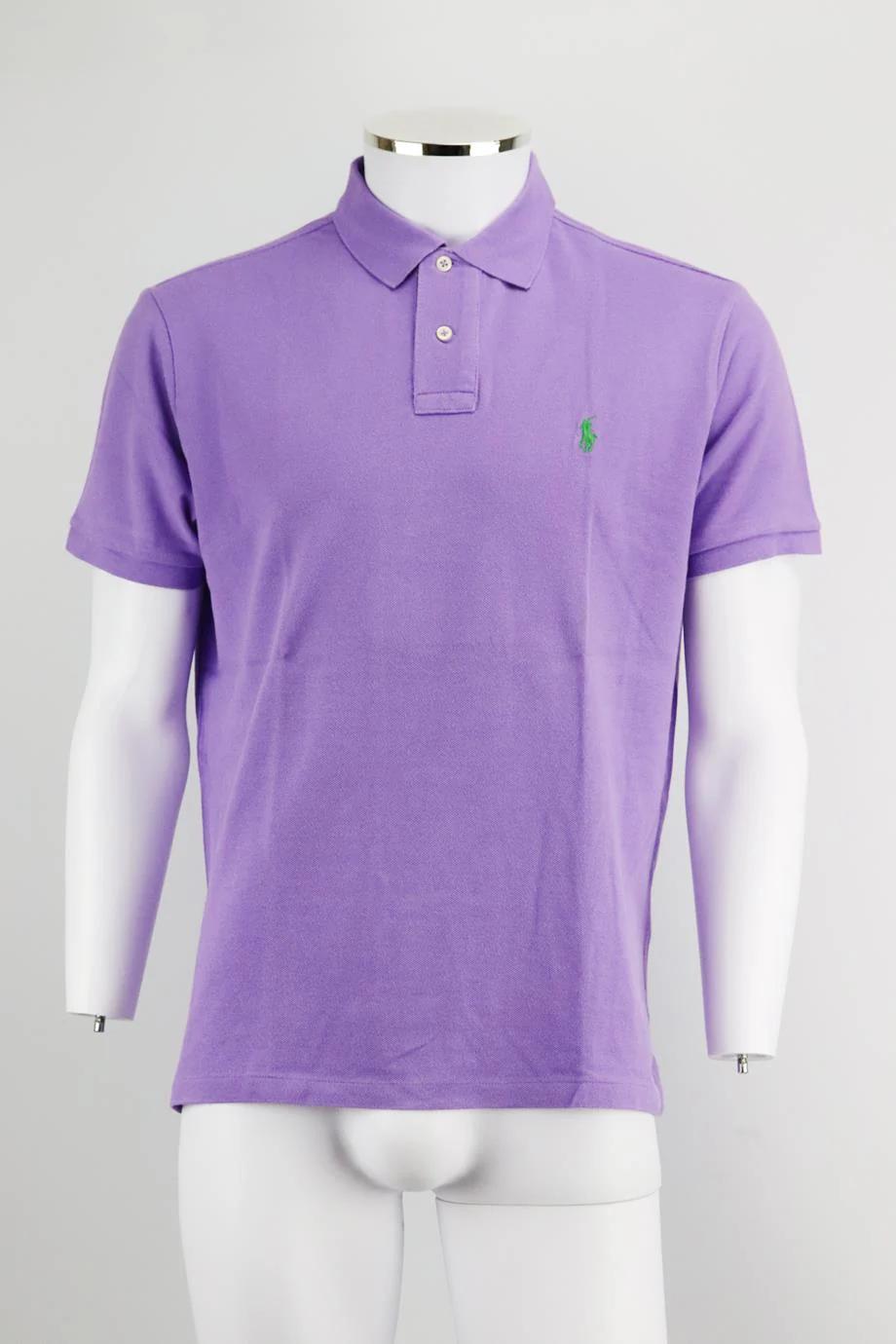 POLO RALPH LAUREN MEN'S CUSTOM FIT COTTON PIQUÉ POLO SHIRT LARGE - Image 2