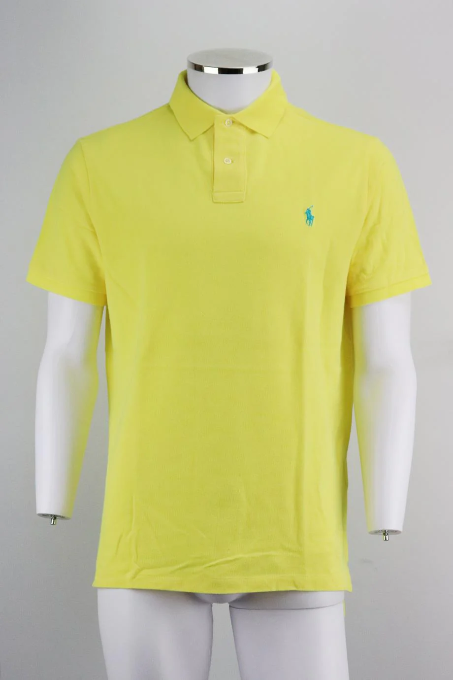 POLO RALPH LAUREN MEN'S CUSTOM FIT COTTON PIQUÉ POLO SHIRT LARGE - Image 2