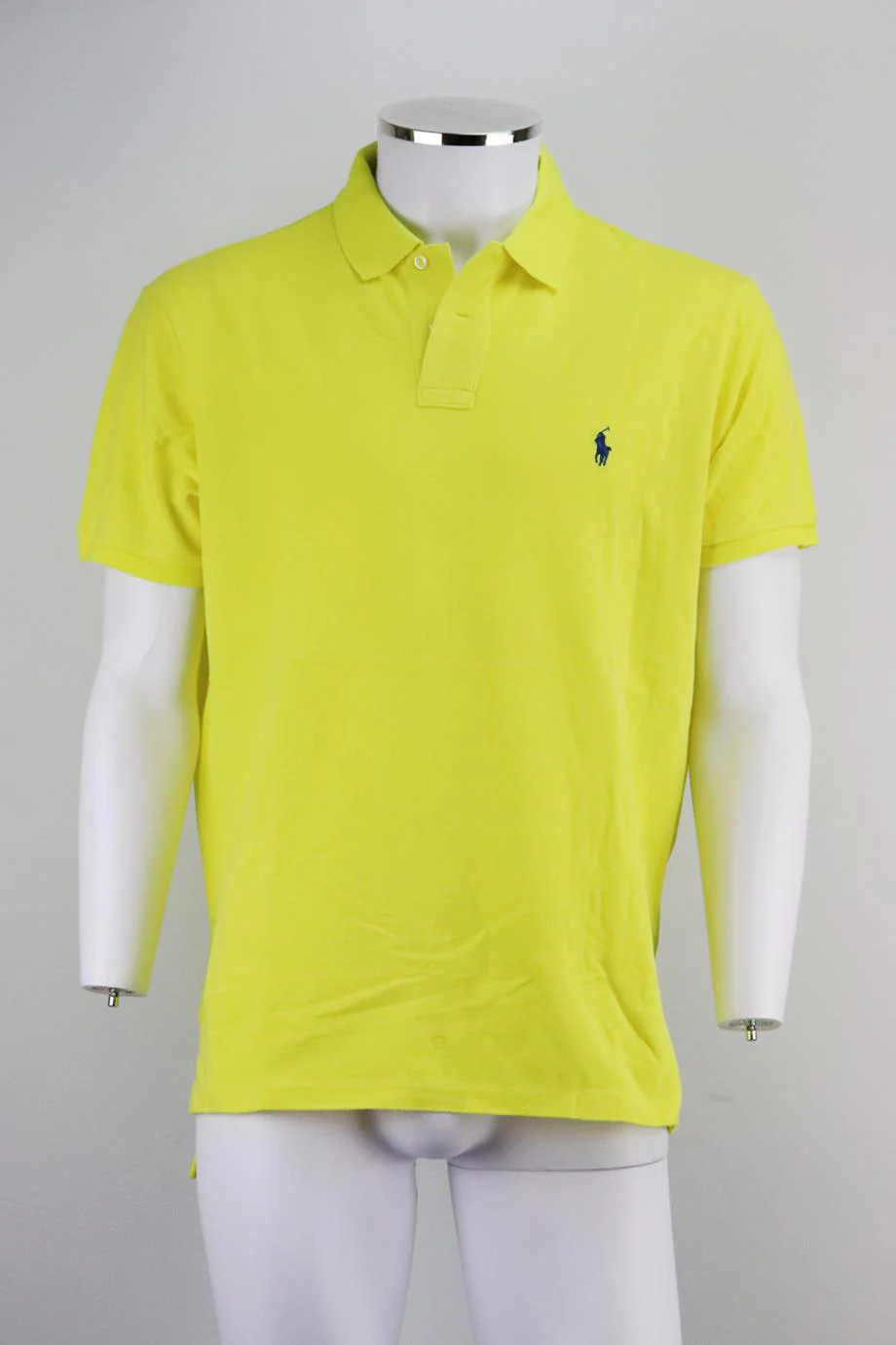 POLO RALPH LAUREN MEN'S CUSTOM FIT COTTON PIQUÉ POLO SHIRT LARGE - Image 2