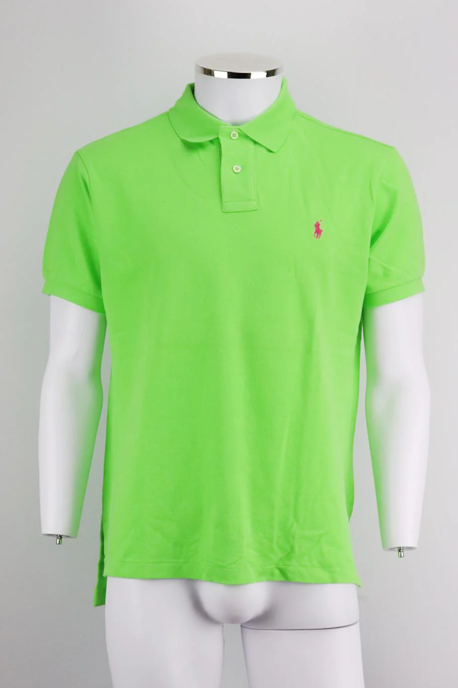 POLO RALPH LAUREN MEN'S CUSTOM FIT COTTON PIQUÉ POLO SHIRT LARGE - Image 2