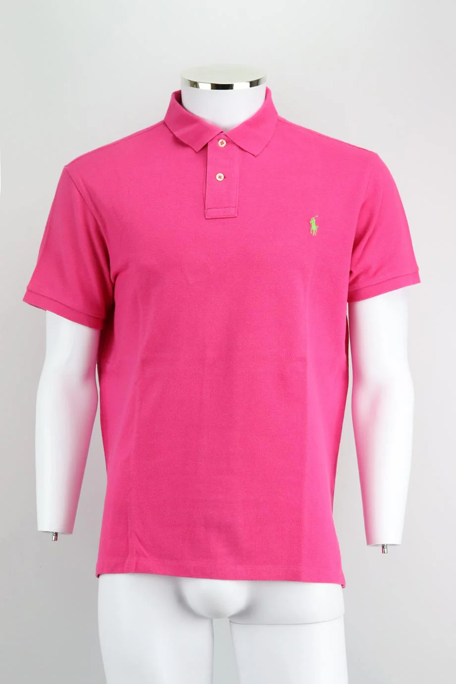 POLO RALPH LAUREN MEN'S REGULAR FIT COTTON PIQUÉ POLO SHIRT LARGE - Image 2