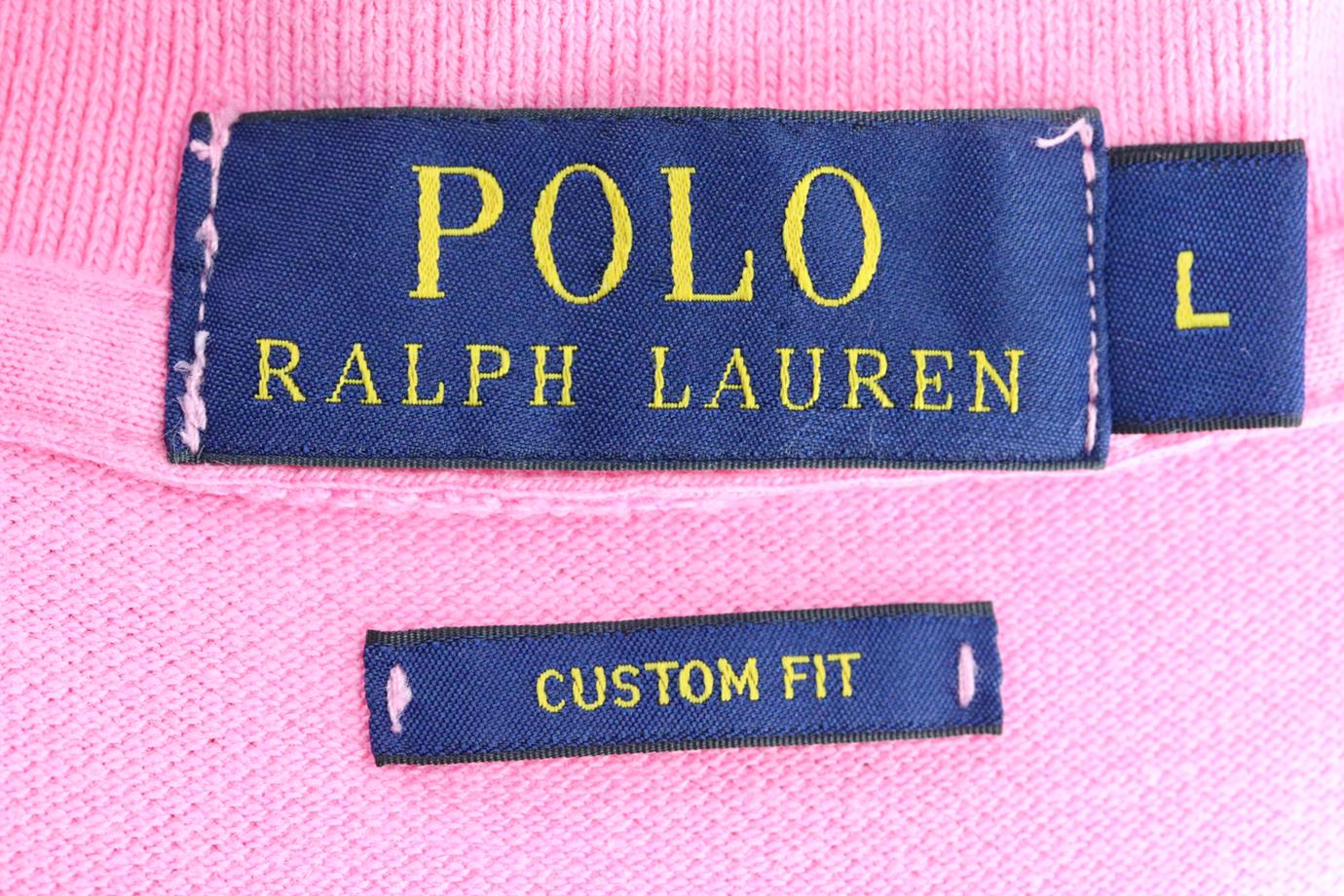 POLO RALPH LAUREN MEN'S REGULAR FIT COTTON PIQUÉ POLO SHIRT LARGE - Image 4