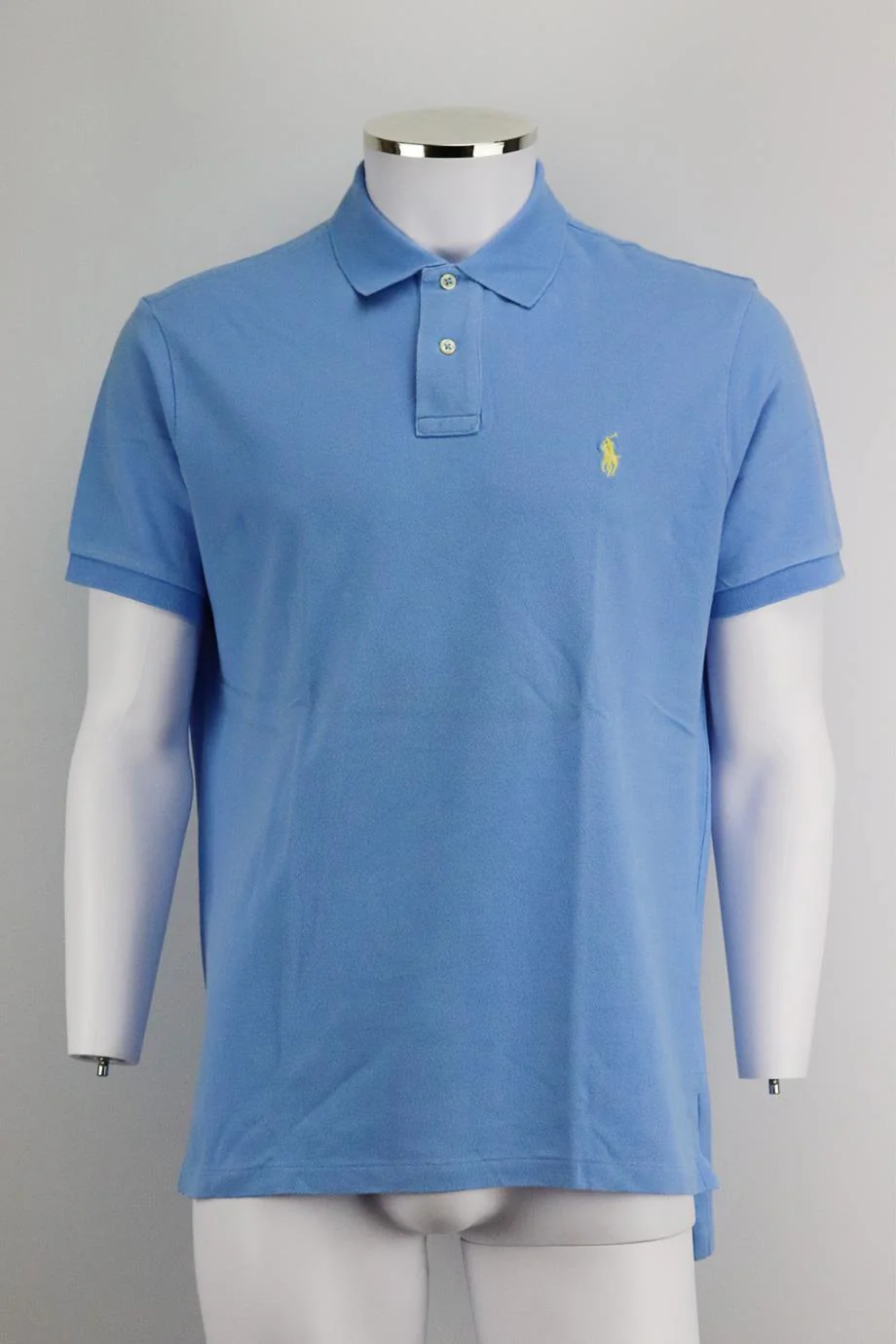 POLO RALPH LAUREN MEN'S SLIM FIT COTTON PIQUÉ POLO SHIRT LARGE - Image 2