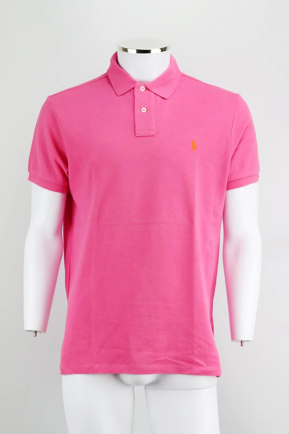 POLO RALPH LAUREN MEN'S SLIM FIT COTTON PIQUÉ POLO SHIRT LARGE - Image 2