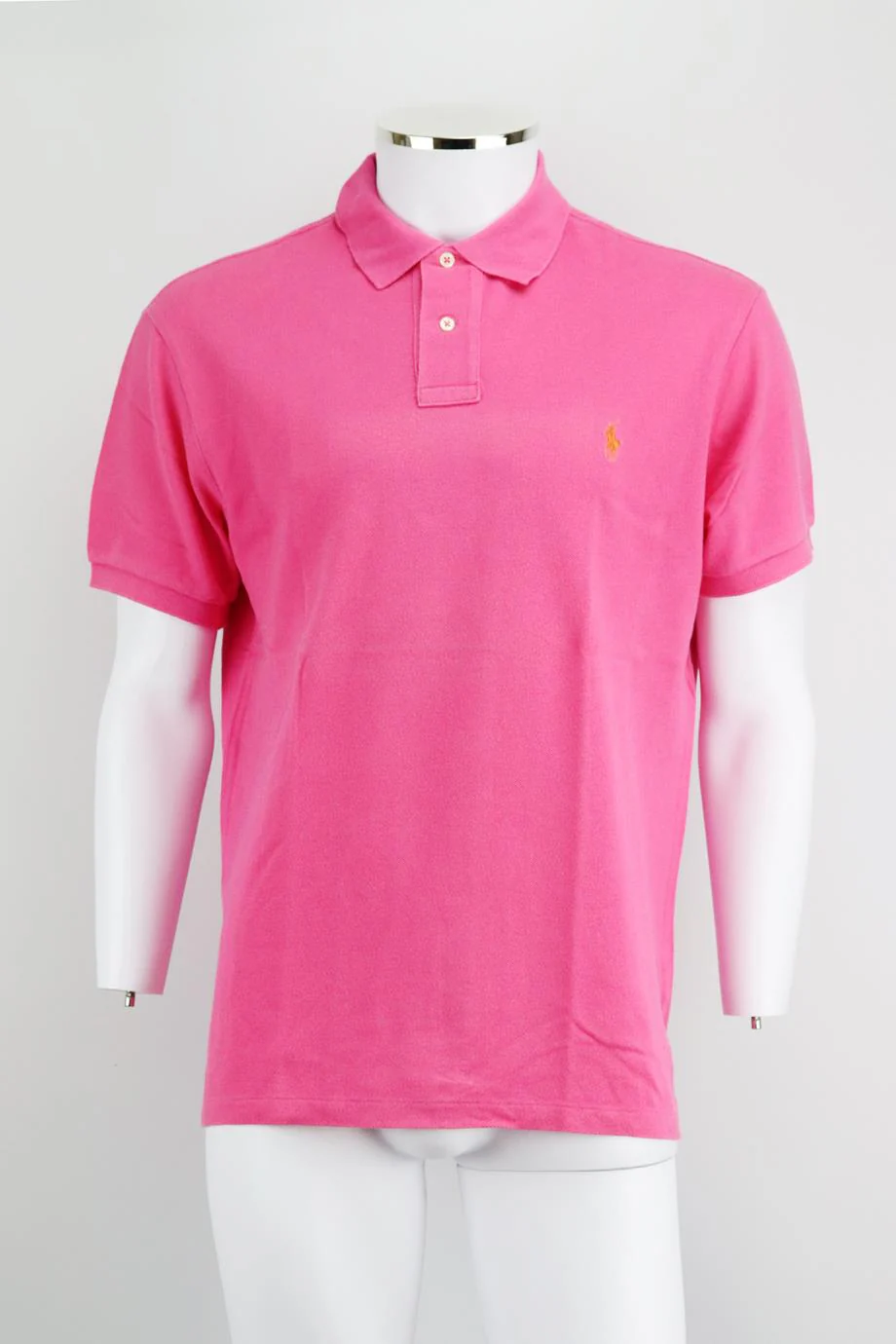 POLO RALPH LAUREN MEN'S SLIM FIT COTTON PIQUÉ POLO SHIRT LARGE - Image 2